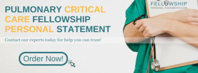 personal statement for critical care fellowship